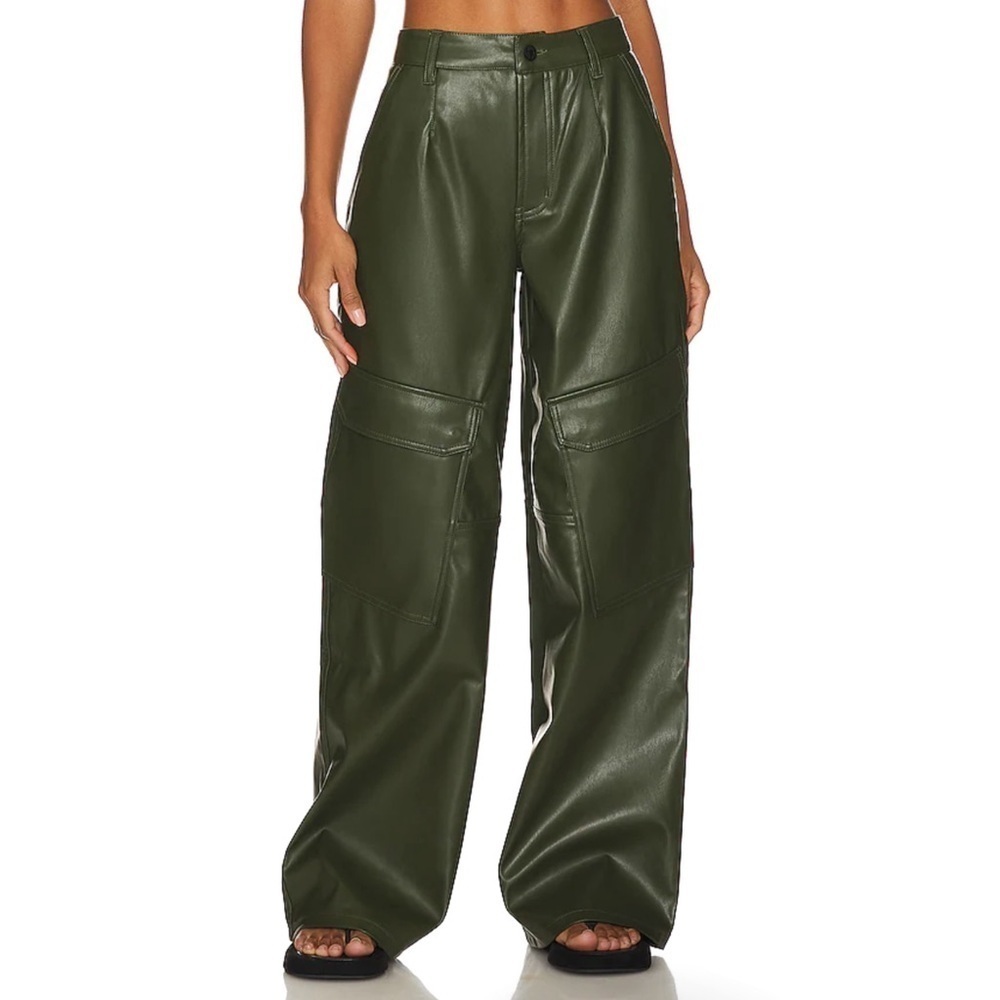 AFRM Wynn Cargo Pants in Olive Size 27